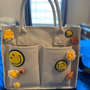 Tan Adjustable shoulder purse